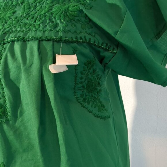 NWT Green Latin Dress Size Small - Picture 4 of 12